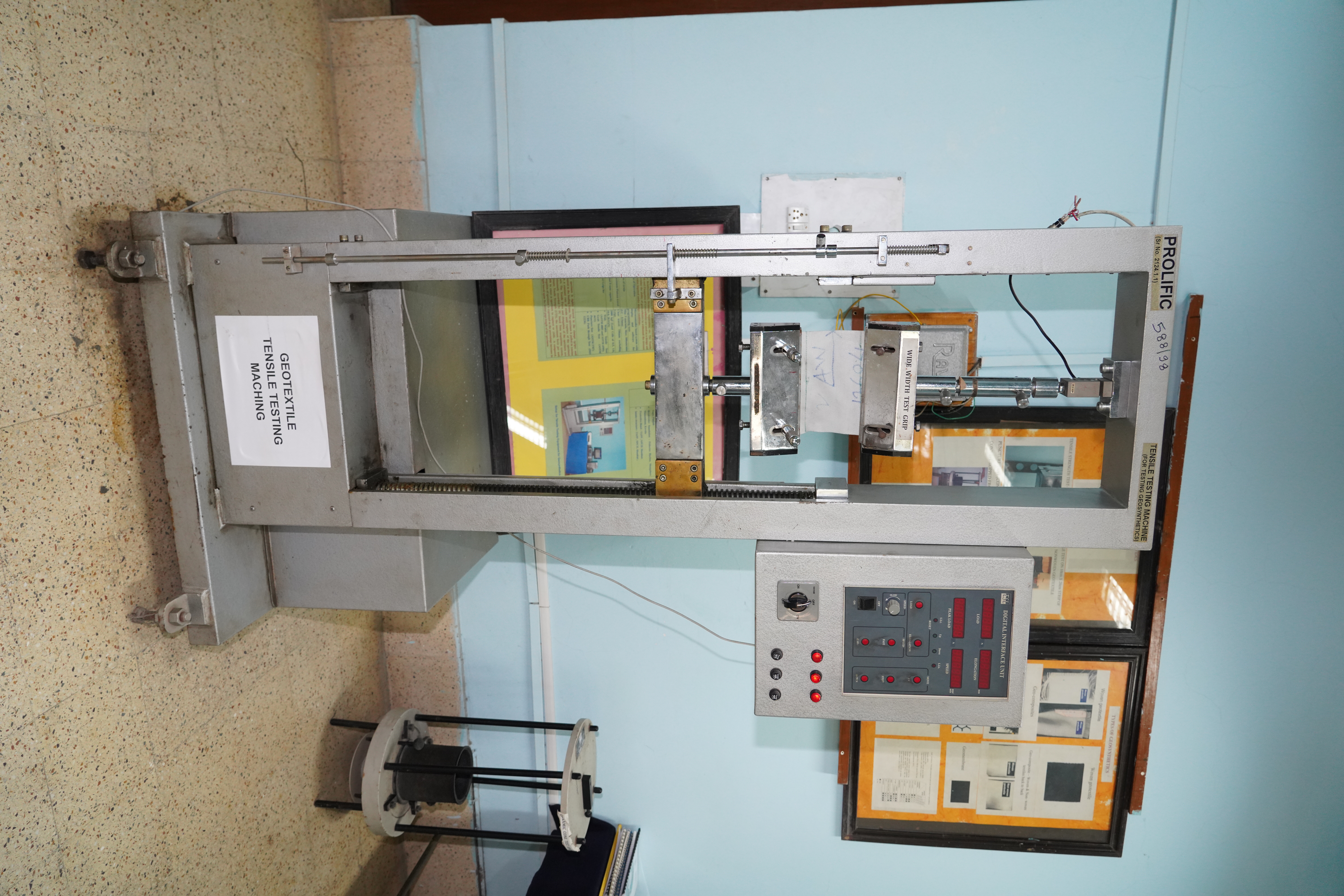                                                                               Geo textile tensile testing machine
                                                                               